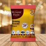 Shining Powder, Cleans and Polishes Copper, Brass, Silver, Aluminum, Iron, and Steel, Removes Tarnish and Oxidation (200 GM) - Image 2