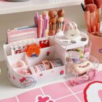 Multi-Functional Plastic Vanity Storage Box ?Organizer for Makeup, Toiletries & Desk Essentials