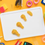 Chicken Wings & Legs Eraser Set (8 Pcs) ?Fun Novelty Pencil Rubber for Students & School Gifts - Image 3