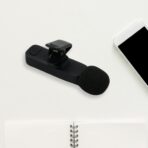 Intelligent Noise Cancelling Live Streaming Clip on Microphone for Type-C for iPhone with Charging Mini Wireless Lapel Collar Microphone - Image 2