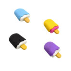 Dessert Erasers Set: Donut, Lollipop, Ice Cream, Cone Shapes ?Fun B'Day Return Gift