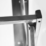 Stainless Steel Wall-Mounted Folding Clothes Drying Rack ?Space-Saving & Durable, Stylish for Indoor & Outdoor Use - Image 2
