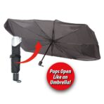 Foldable Car Windshield Sunshade for Heat & UV Protection ?Compact Sun Blocker for Front Windshield (1 Pc) - Image 2