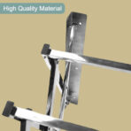 Stainless Steel Wall-Mounted Folding Clothes Drying Rack ?Space-Saving & Durable, Stylish for Indoor & Outdoor Use - Image 4