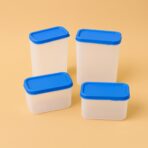 Glory Plastic Storage Container Box Set ?4-Piece Airtight, Stackable Organizer for Kitchen, Pantry, Office & More - Image 5