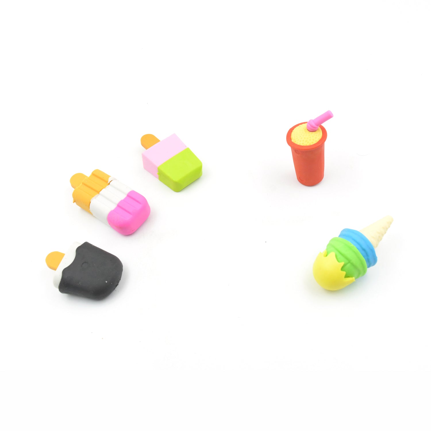 03_ca7698a4-88e0-4f58-bded-d0c9530e437b_1500x1500.jpg Mini Eraser Set (5-Pack) for Kids | Fun Novelty Designs | Small Bulk Erasers for School Supplies, Classroom Prizes & Birthday Party Favors - Image 1