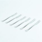 6-in-1 Stainless Steel Fruit Fork Set ?Reusable Picks for Fruits, Cakes Snacks Ideal for Parties Home Use