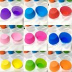 Silicone cupcake Shaped Baking Mold Fondant Cake Tool Chocolate Candy Cookies Pastry Soap Moulds (6 pc) - Image 3