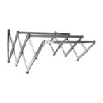 Stainless Steel Wall-Mounted Folding Clothes Drying Rack ?Space-Saving & Durable, Stylish for Indoor & Outdoor Use - Image 3