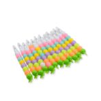 Stylish Pearls Gel Pen Set ?Multicolor Moti Design | Smooth Writing Non-Breaking Plastic Pen | Fancy Designer Pens for Kids, School & Office (12 Pc Set) - Image 4
