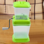 Small Onion Chopper Vegetable Chopper Quick Cutter with Rotating Blade - Image 2