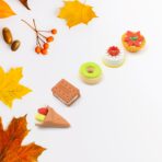 Novelty 3D Fast Food Eraser Set (5-Pack) | Mini Food Collection | Fun Pencil Rubber for Kids' School Supplies, Party Favors & Prizes - Image 2