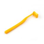 Six-Sided Soft Toothbrush Anti-Bacterial Gentle Gum Care (1 Pc Mix Color)