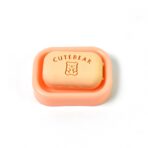 Soap Shaped Erasers with Plastic Case | Fun, Creative & Colorful Stationery Set for Children & School Supplies