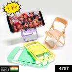 Chair-Shaped Mobile Stand ?Stylish & Sturdy Phone Holder for Home & Office Use (1 Pc) - Image 3