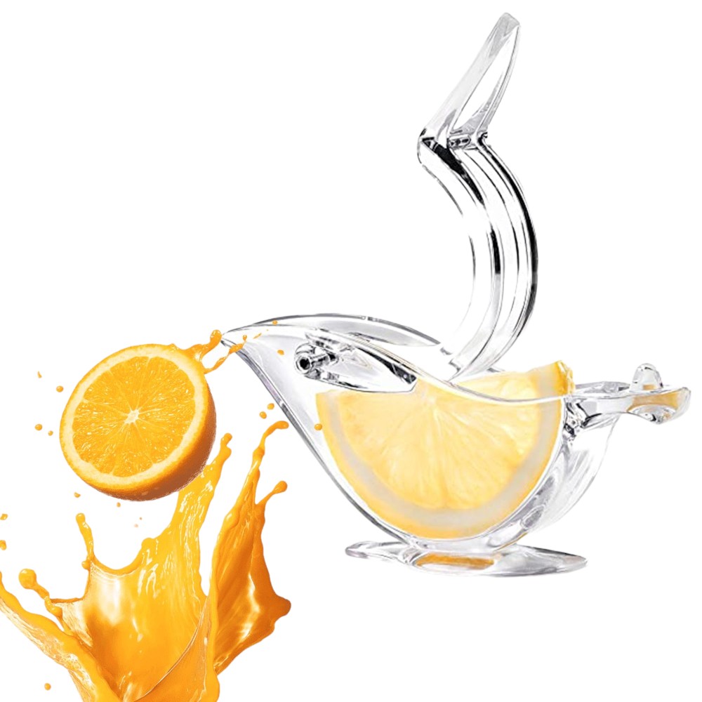 5345_boat_shape_lemon_sqz_1.jpg Transparent Boat Shape Lemon Squeezer Non-Toxic, Safe, and Simple to Use |for Citrus Pack of 1 - Image 1