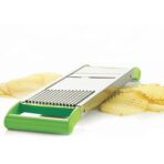 Stainless Steel 2-in-1 Vegetable Slicer ?Dual s for Slicing & Julienne Cutting, Durable and Easy to Use - Image 2