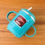 Kids Sporty Sipper Mug with Straw and Dual Handles Approx 300ml (1 Pc) - Image 3