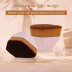 Foundation Makeup Brush ? High-Density Face Brush with Portable Case for Flawless Makeup (1 Pc) - Image 5
