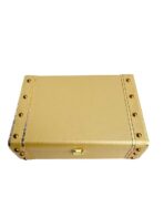 Jewelry Box Organizer for Women ?Luxury  Storage Box , Lockable Display Case for Rings, Necklaces, Watches & Accessories Availabel in Black, Red,Pink,Golde ,White (Golden)
